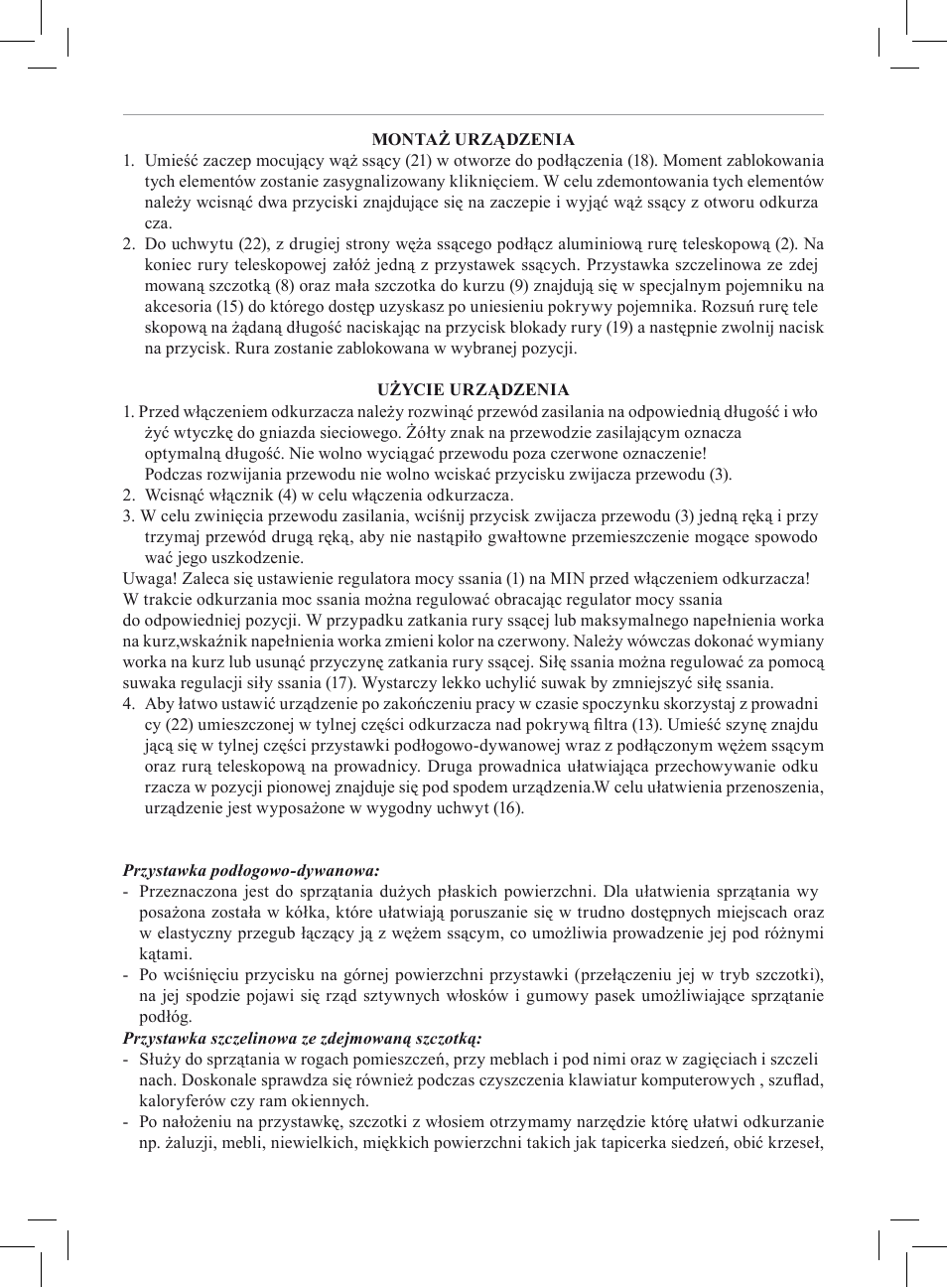 MPM MOD-04 User Manual | Page 6 / 48