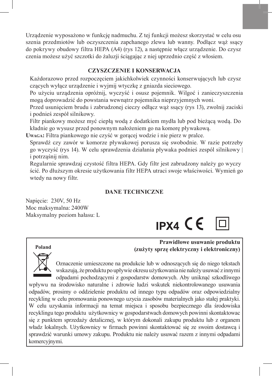 MPM MOD-03 User Manual | Page 9 / 54