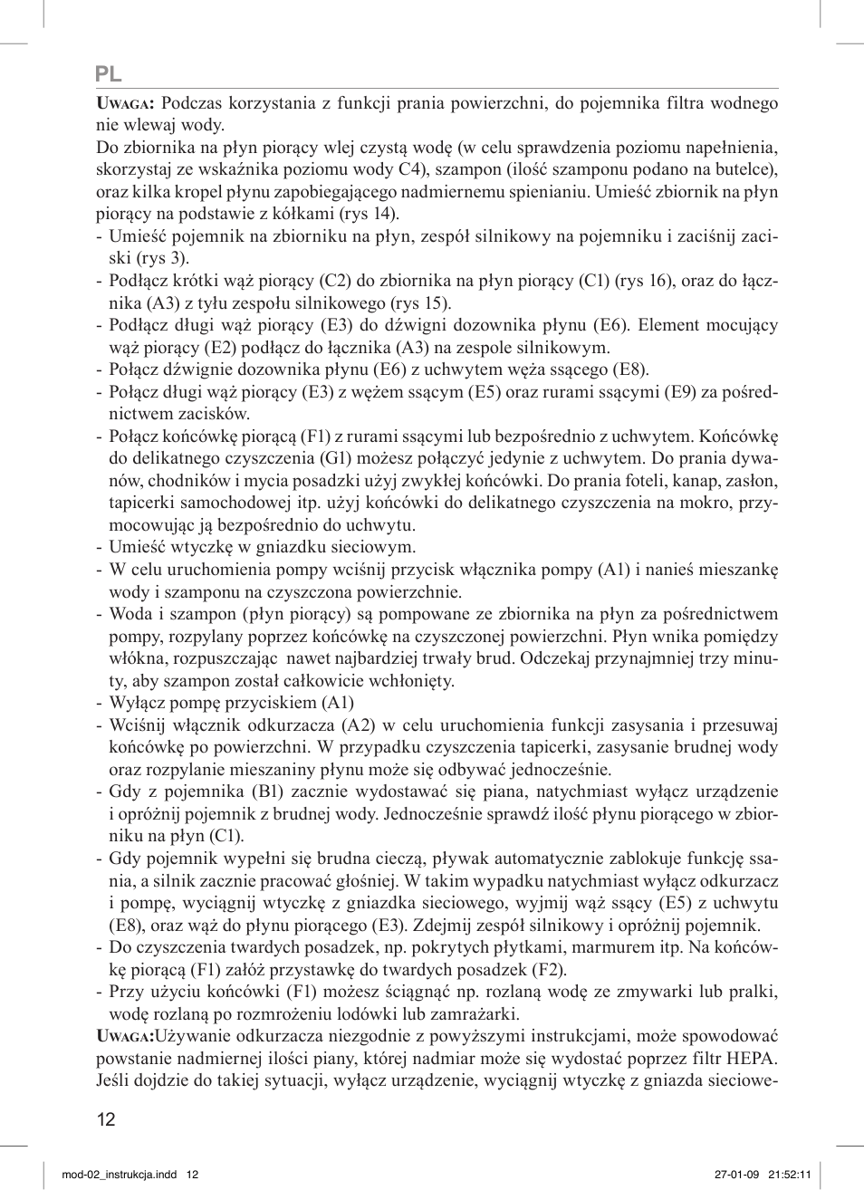 MPM MOD-02 User Manual | Page 12 / 84