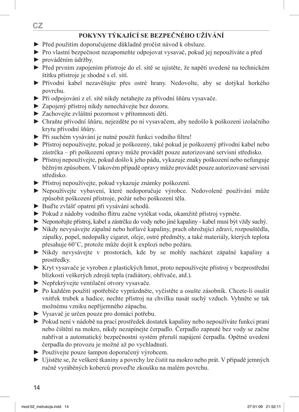 MPM MOD-02 User Manual | Page 14 / 84