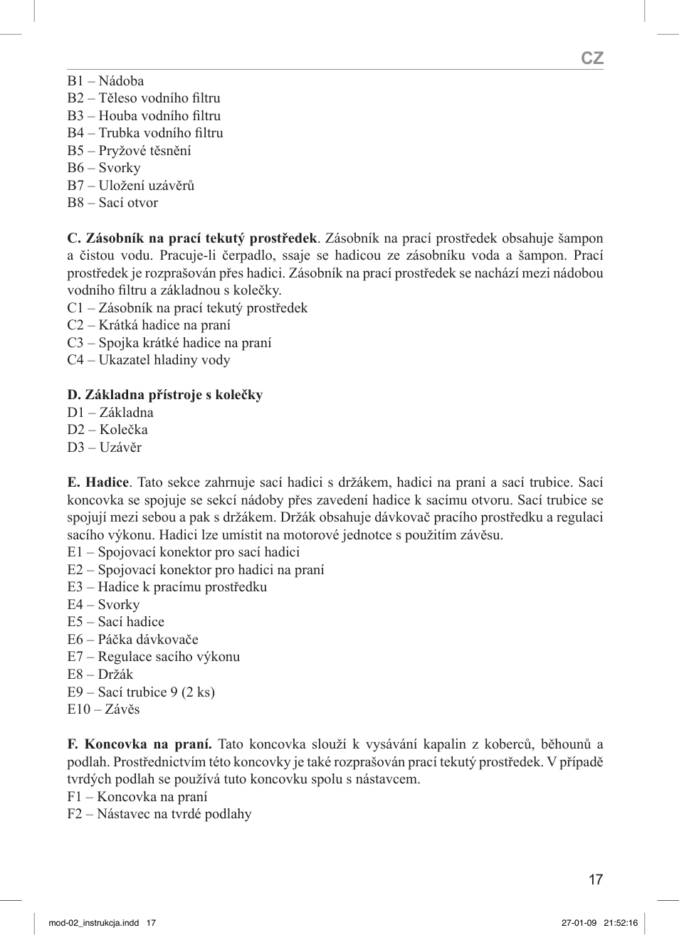 MPM MOD-02 User Manual | Page 17 / 84