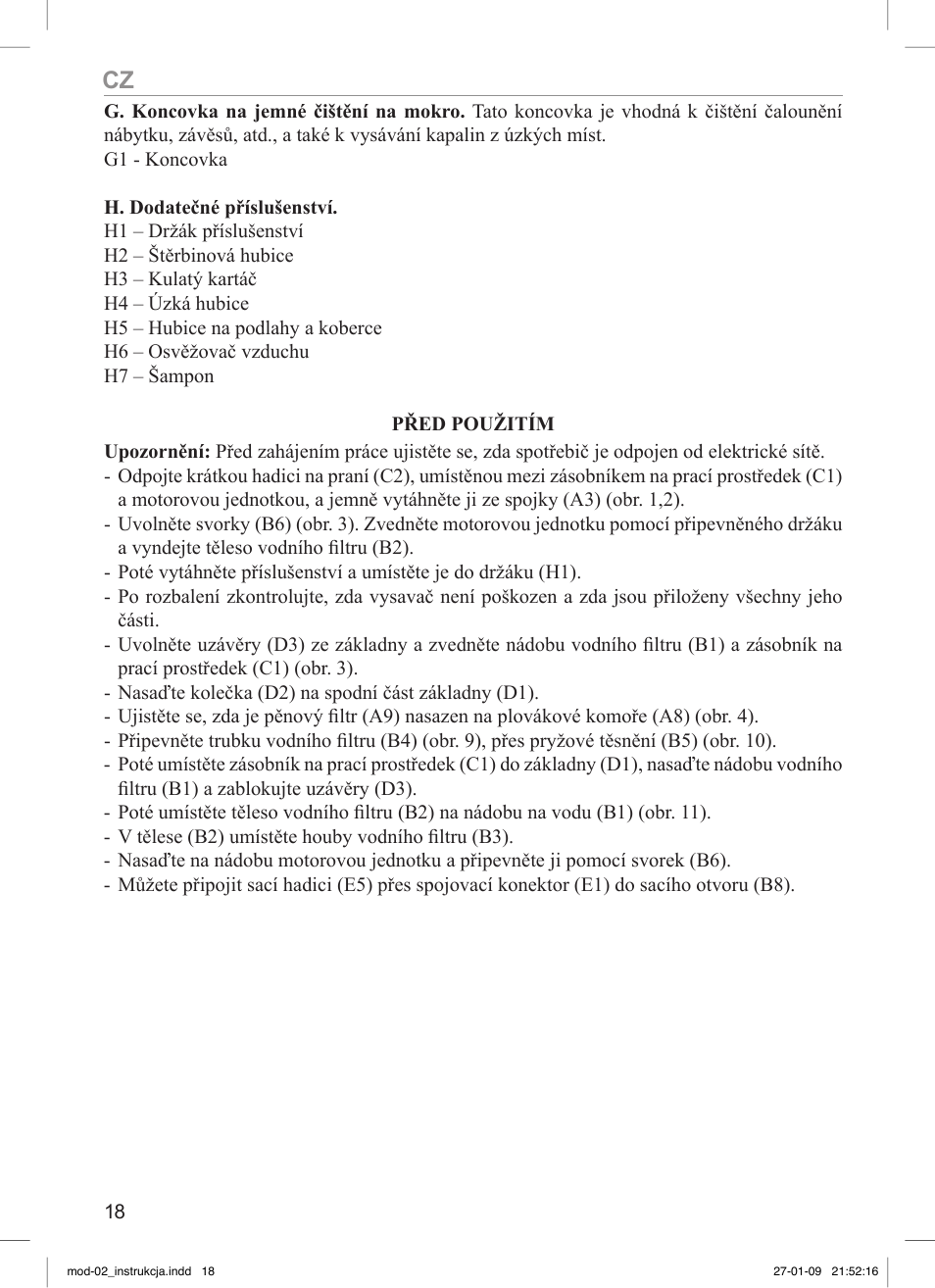 MPM MOD-02 User Manual | Page 18 / 84