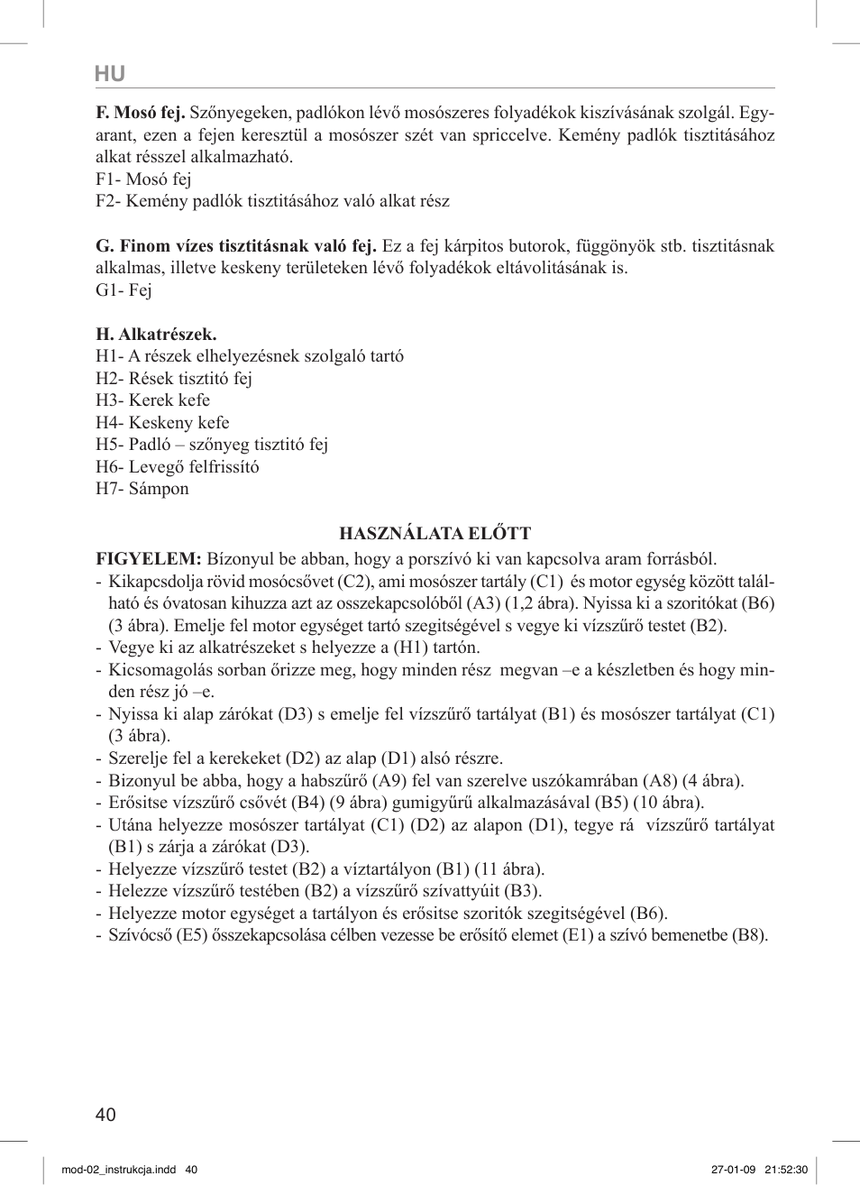 MPM MOD-02 User Manual | Page 40 / 84