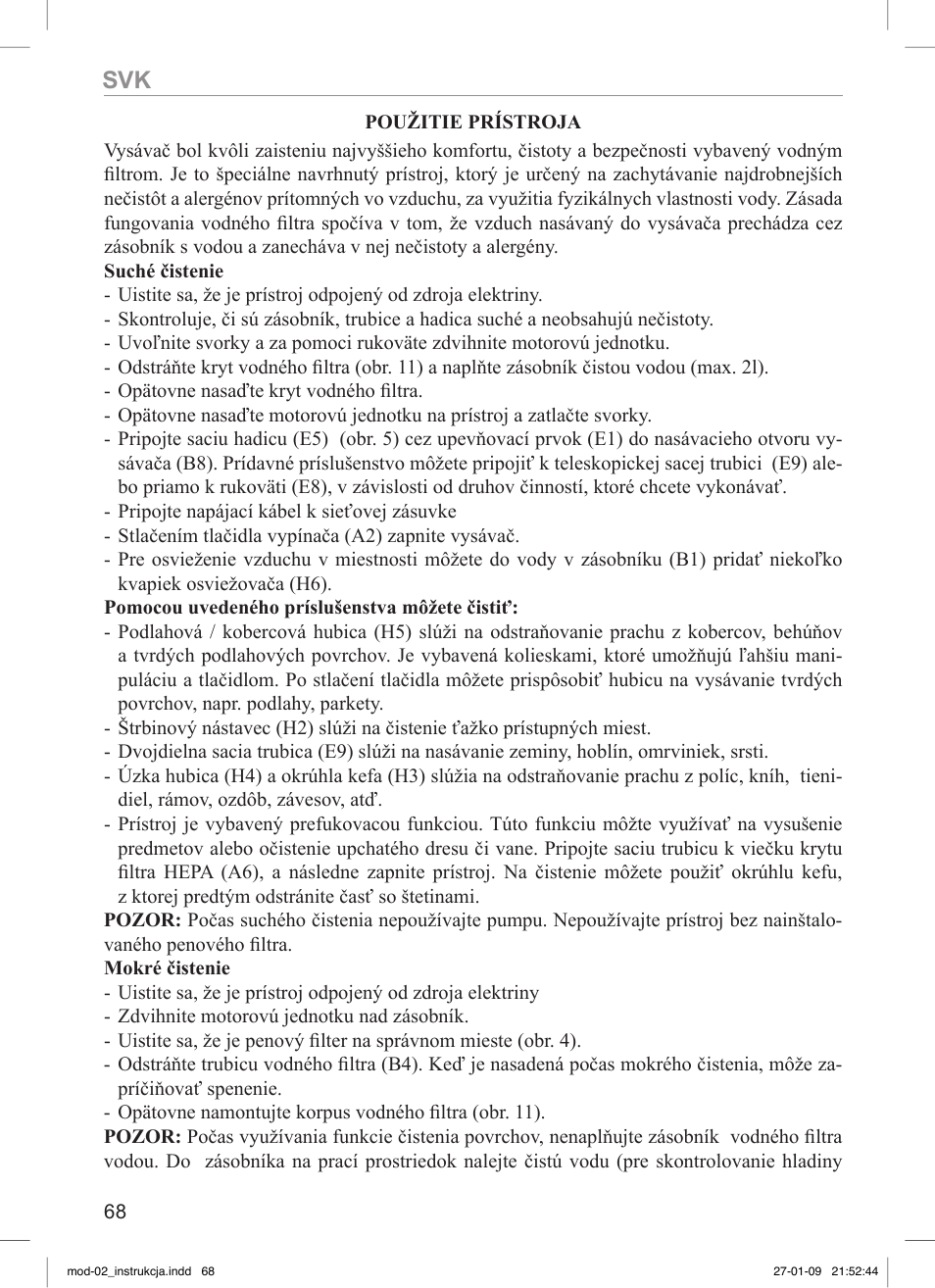 MPM MOD-02 User Manual | Page 68 / 84