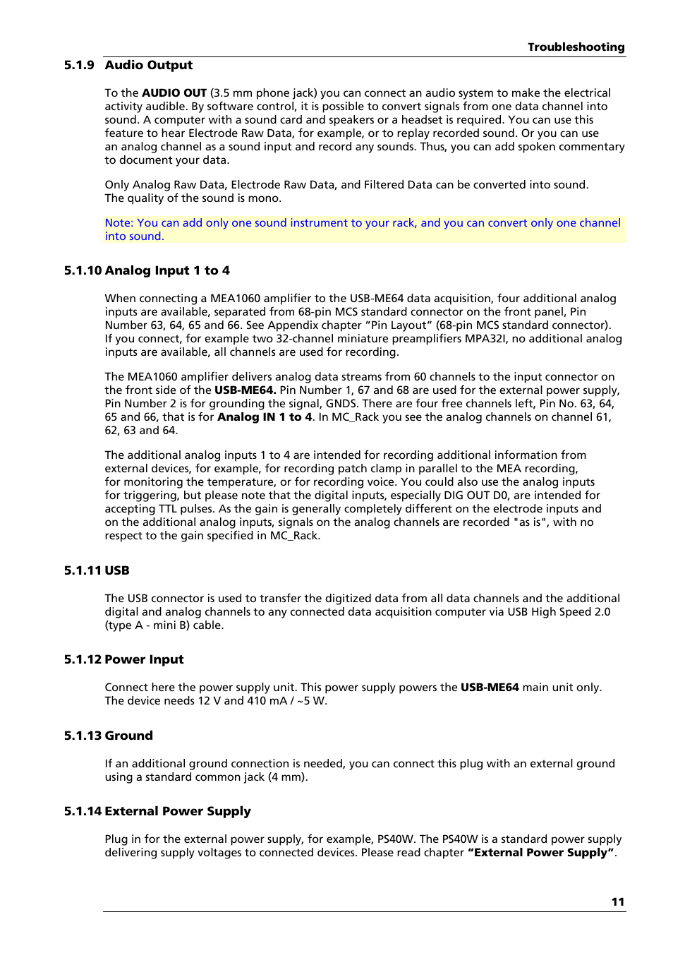Multichannel Systems USB-ME64-128-256-Systems Manual User Manual | Page 15 / 36