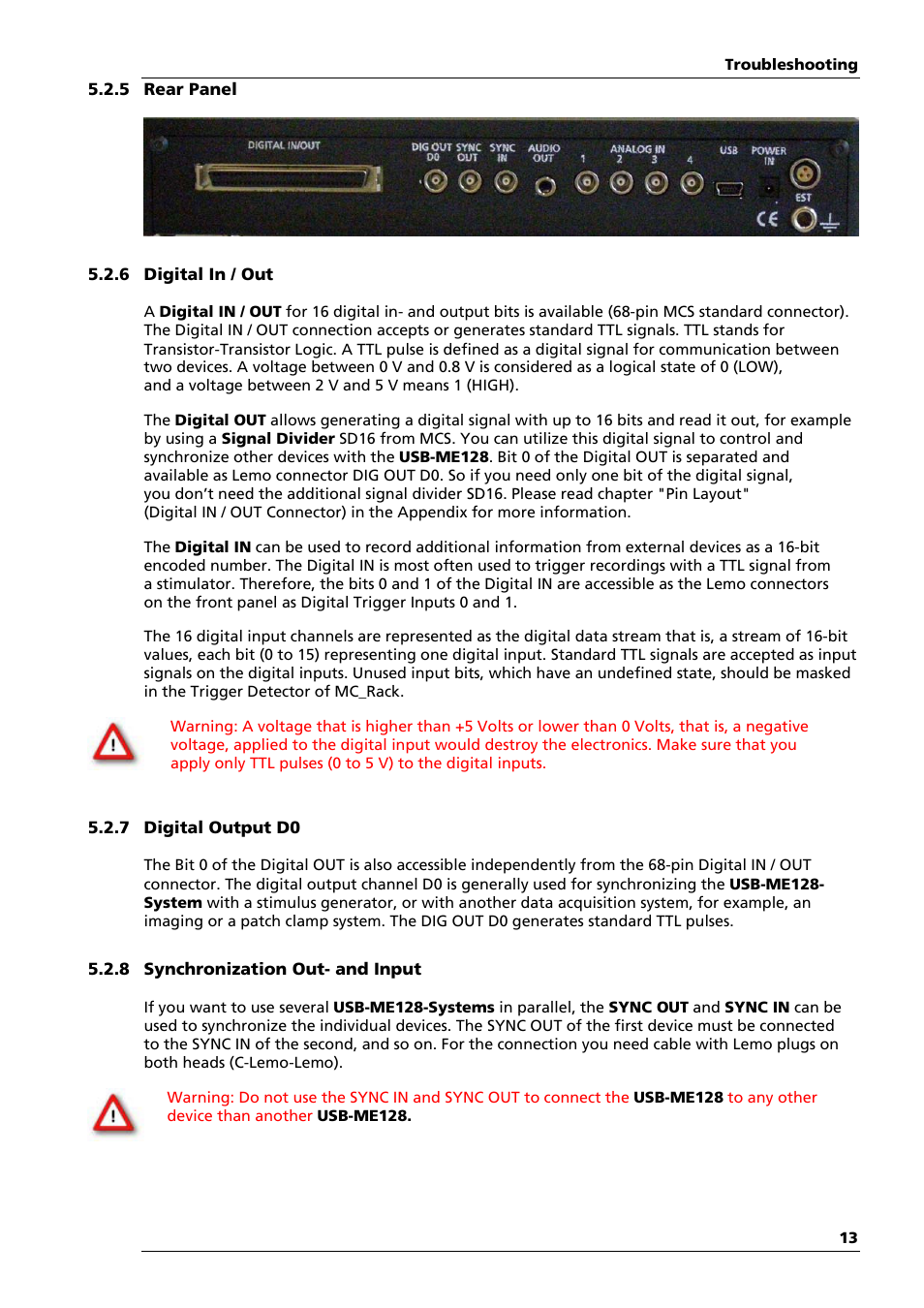 Multichannel Systems USB-ME64-128-256-Systems Manual User Manual | Page 17 / 36