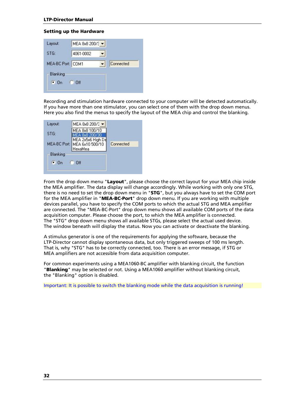 Multichannel Systems LTP-Director Manual User Manual | Page 36 / 89