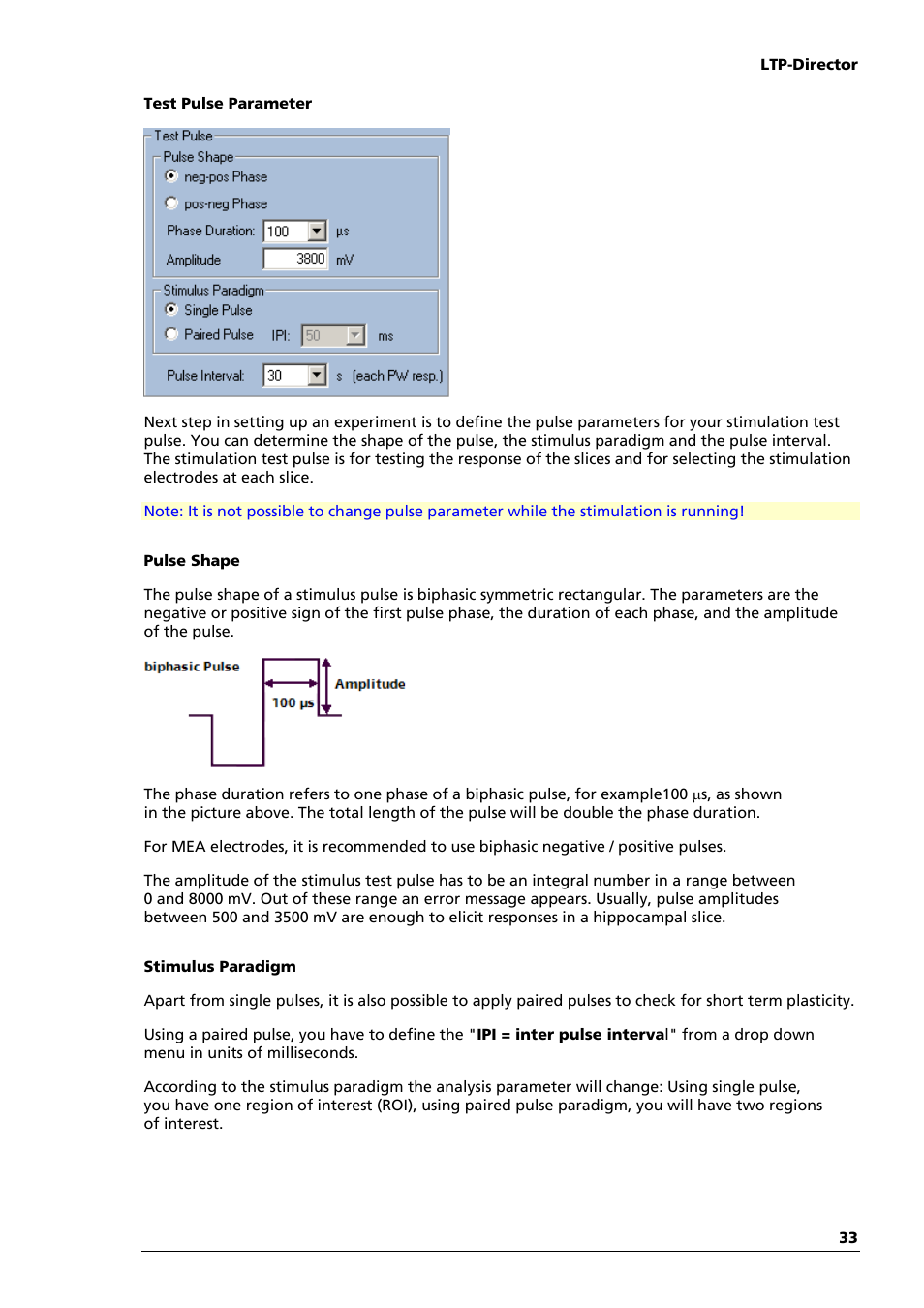 Multichannel Systems LTP-Director Manual User Manual | Page 37 / 89