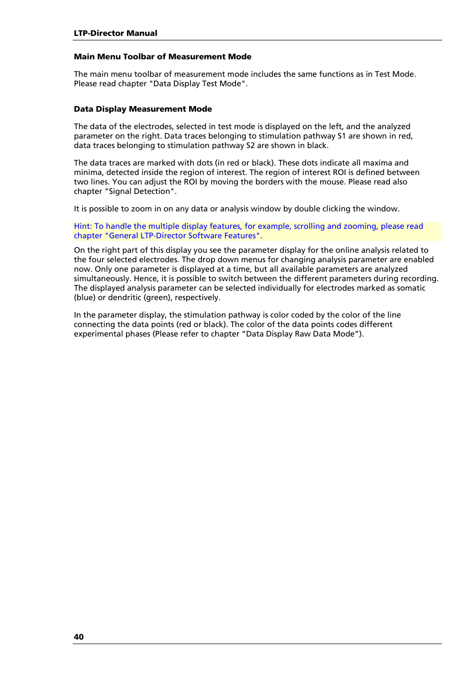 Multichannel Systems LTP-Director Manual User Manual | Page 44 / 89