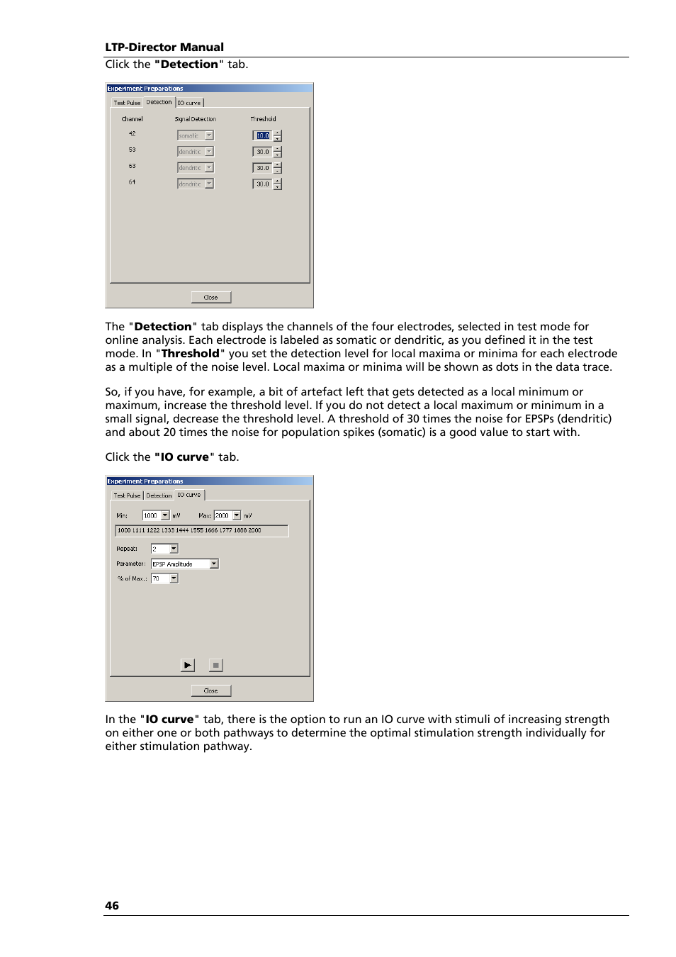 Multichannel Systems LTP-Director Manual User Manual | Page 50 / 89