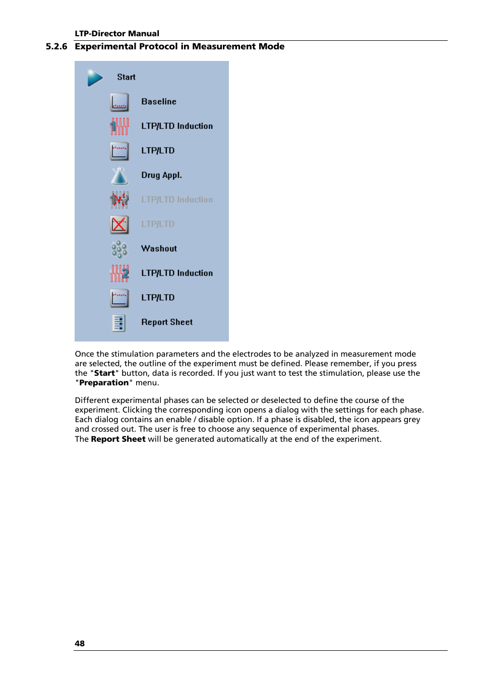 Multichannel Systems LTP-Director Manual User Manual | Page 52 / 89
