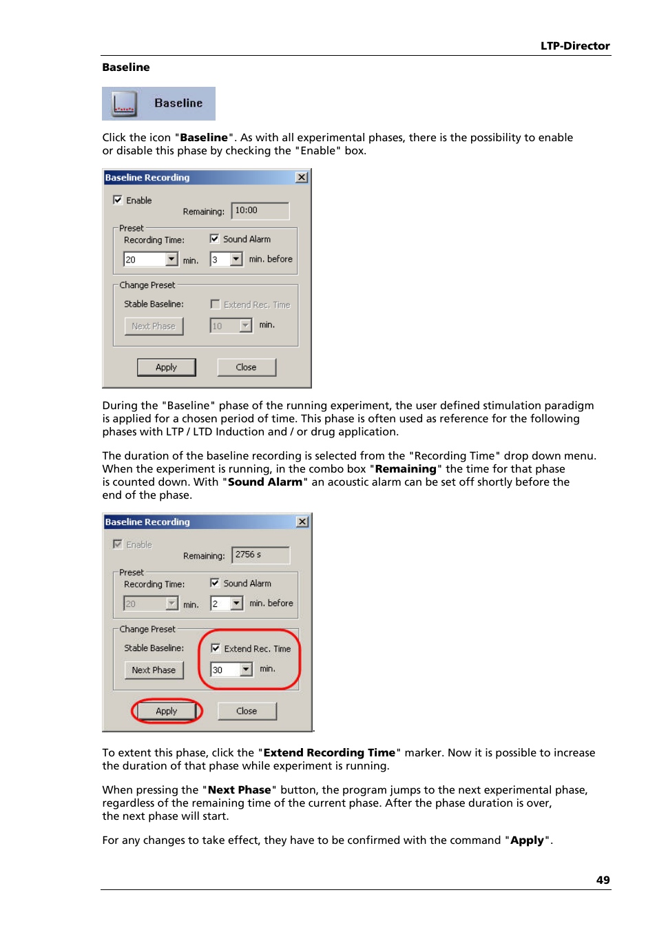 Multichannel Systems LTP-Director Manual User Manual | Page 53 / 89
