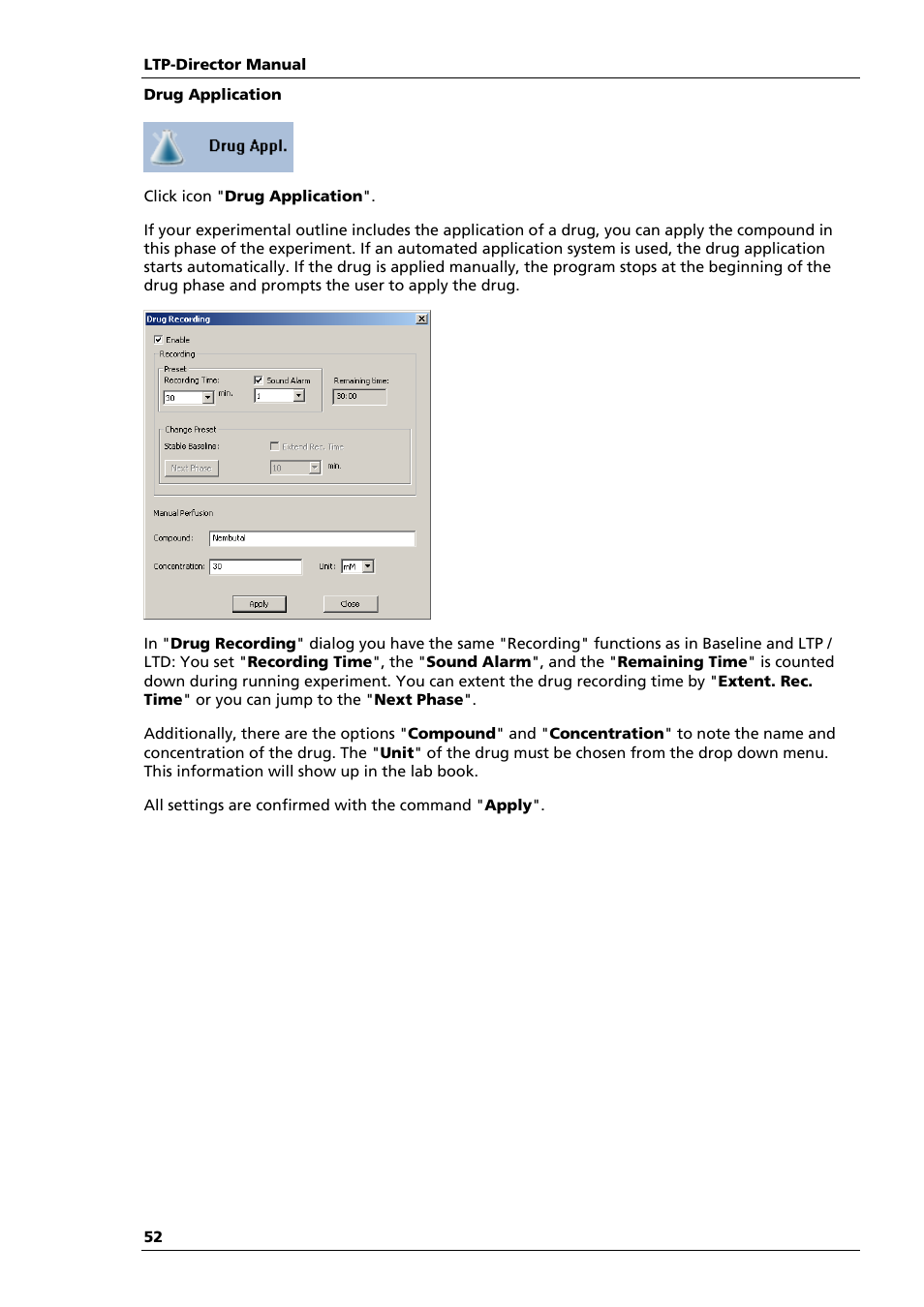 Multichannel Systems LTP-Director Manual User Manual | Page 56 / 89