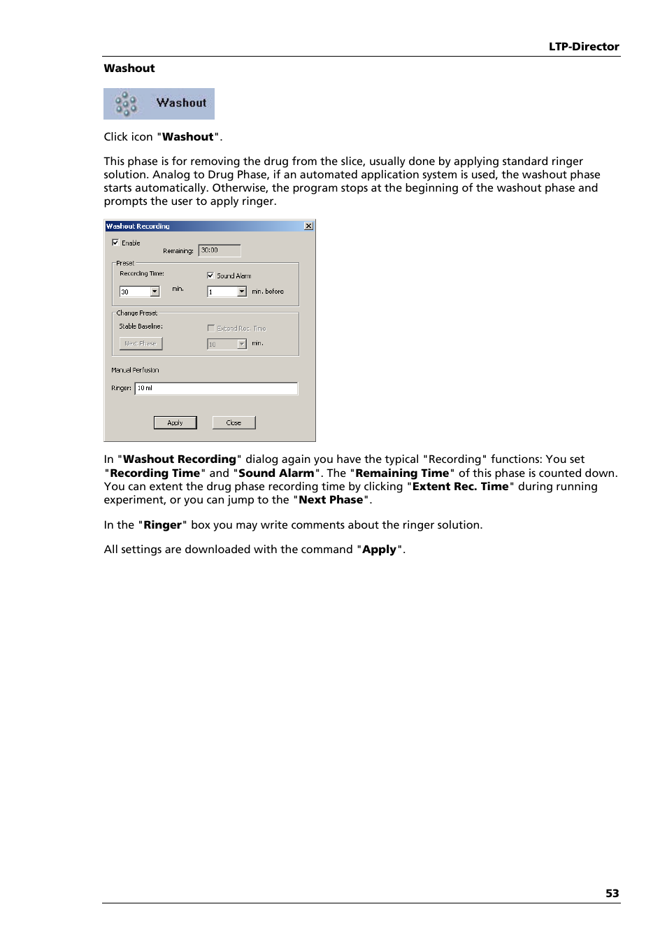Multichannel Systems LTP-Director Manual User Manual | Page 57 / 89