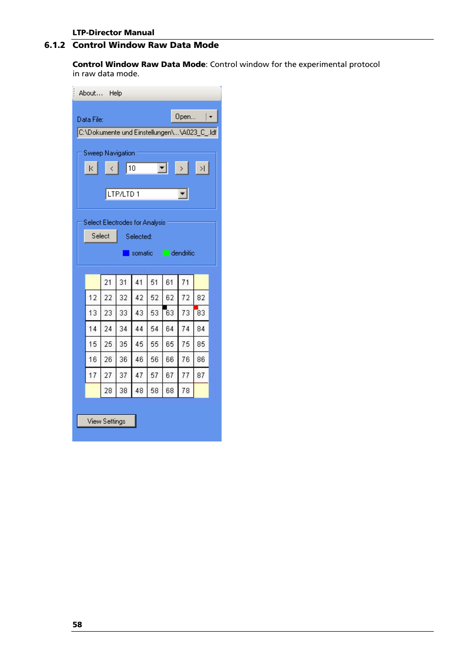 Multichannel Systems LTP-Director Manual User Manual | Page 62 / 89