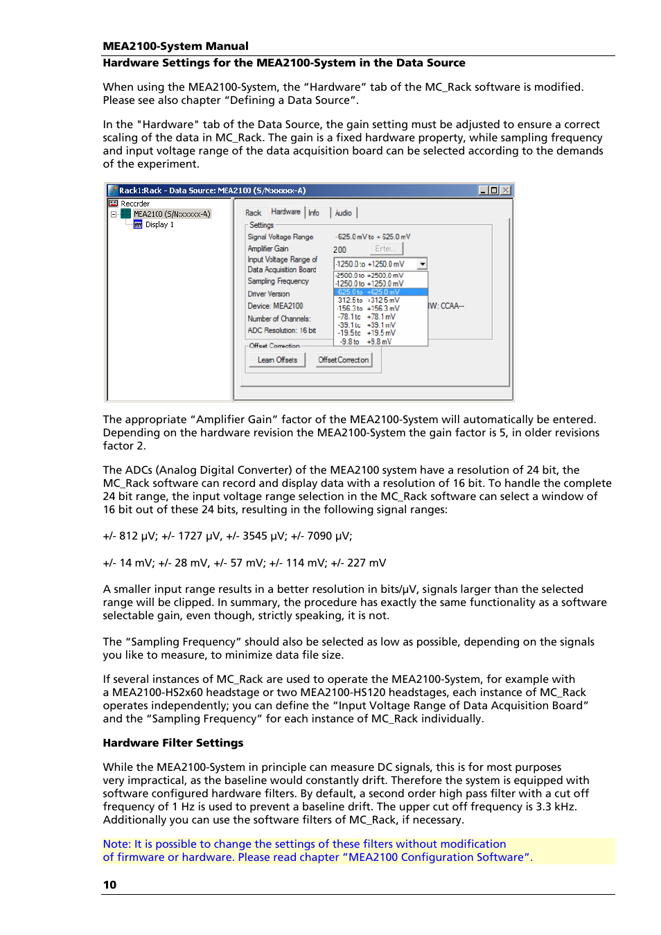 Multichannel Systems MEA2100-System Manual User Manual | Page 14 / 72