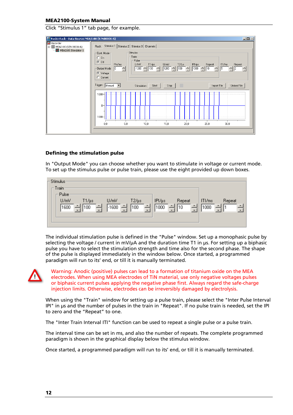 Multichannel Systems MEA2100-System Manual User Manual | Page 16 / 72