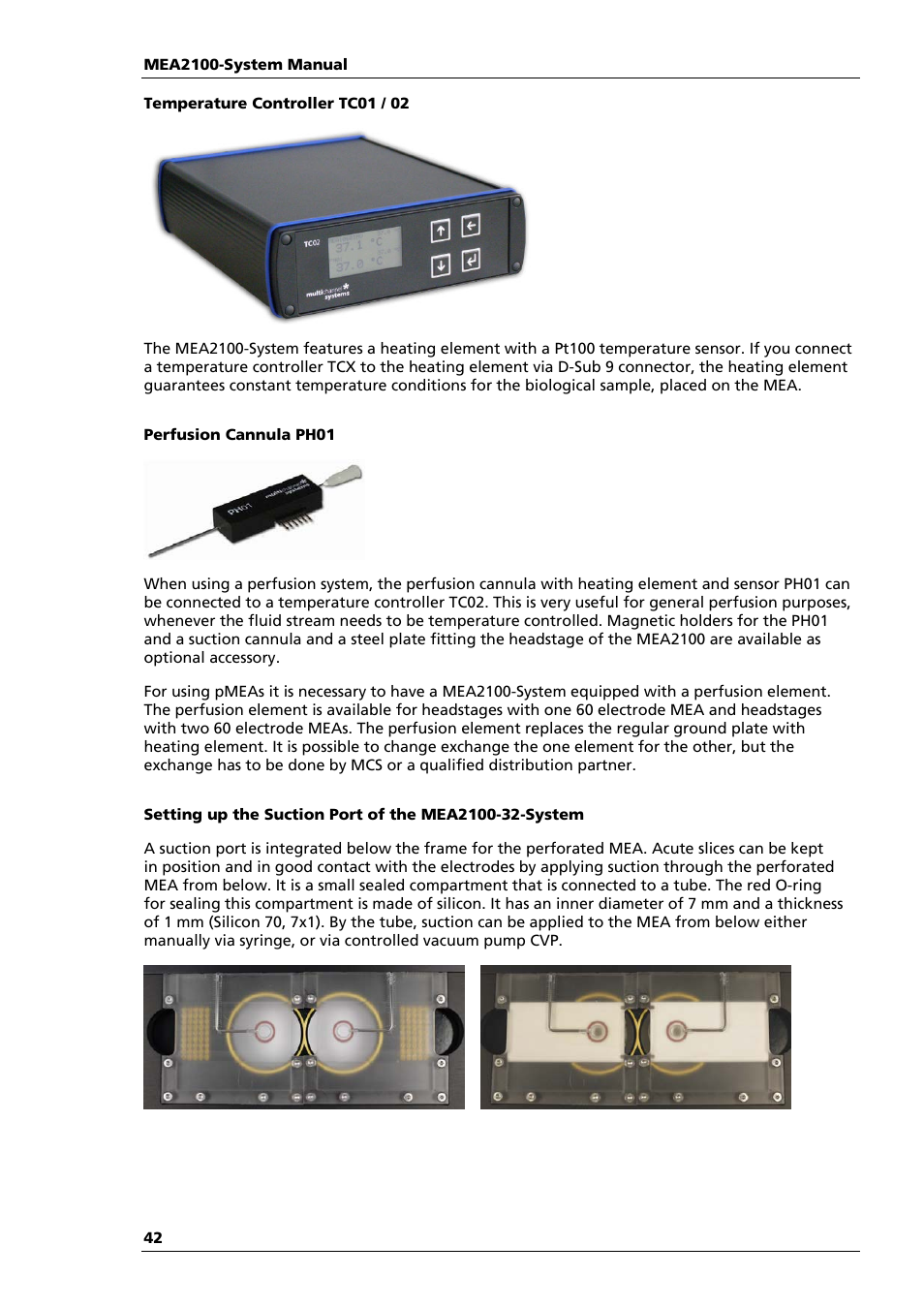 Multichannel Systems MEA2100-System Manual User Manual | Page 46 / 72
