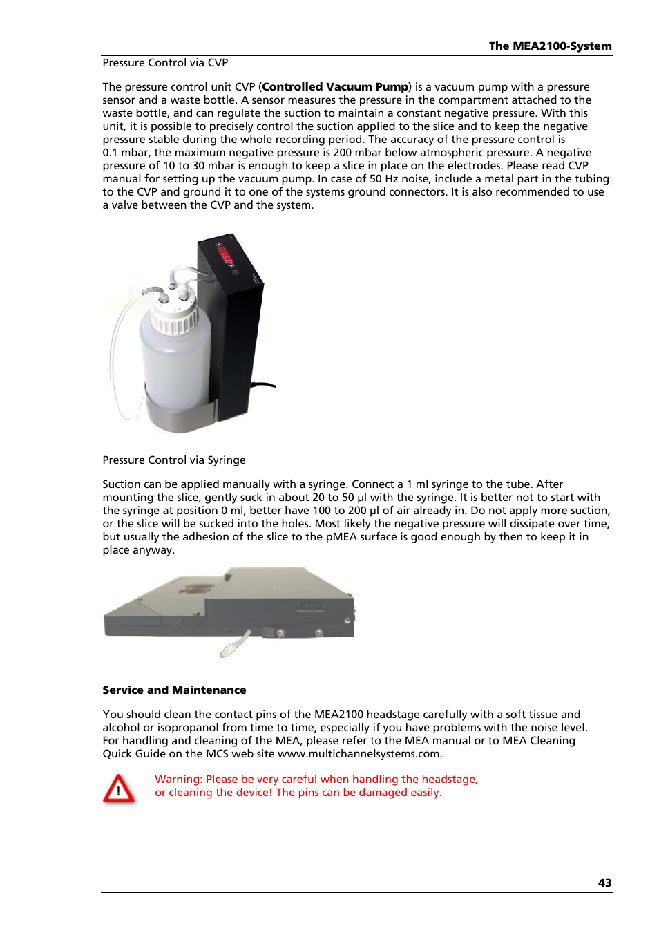 Multichannel Systems MEA2100-System Manual User Manual | Page 47 / 72