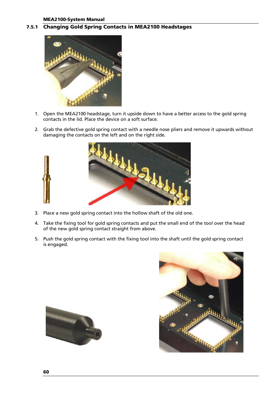 Multichannel Systems MEA2100-System Manual User Manual | Page 64 / 72