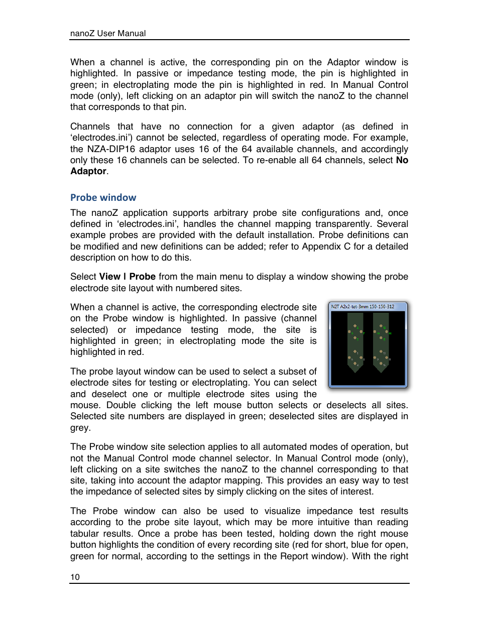 Multichannel Systems nanoZ manual User Manual | Page 14 / 45