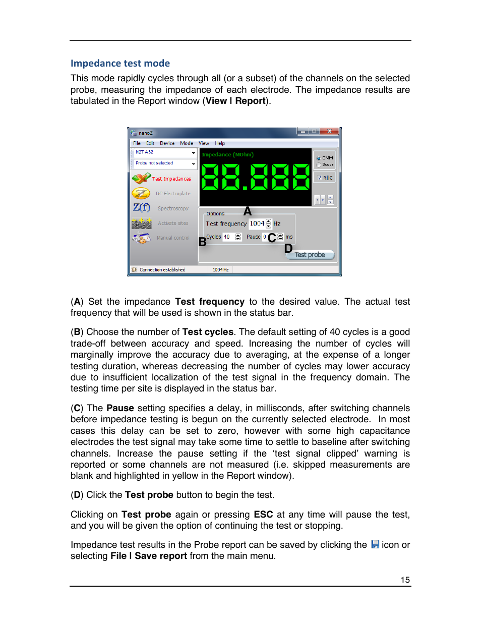 Ab c d | Multichannel Systems nanoZ manual User Manual | Page 19 / 45