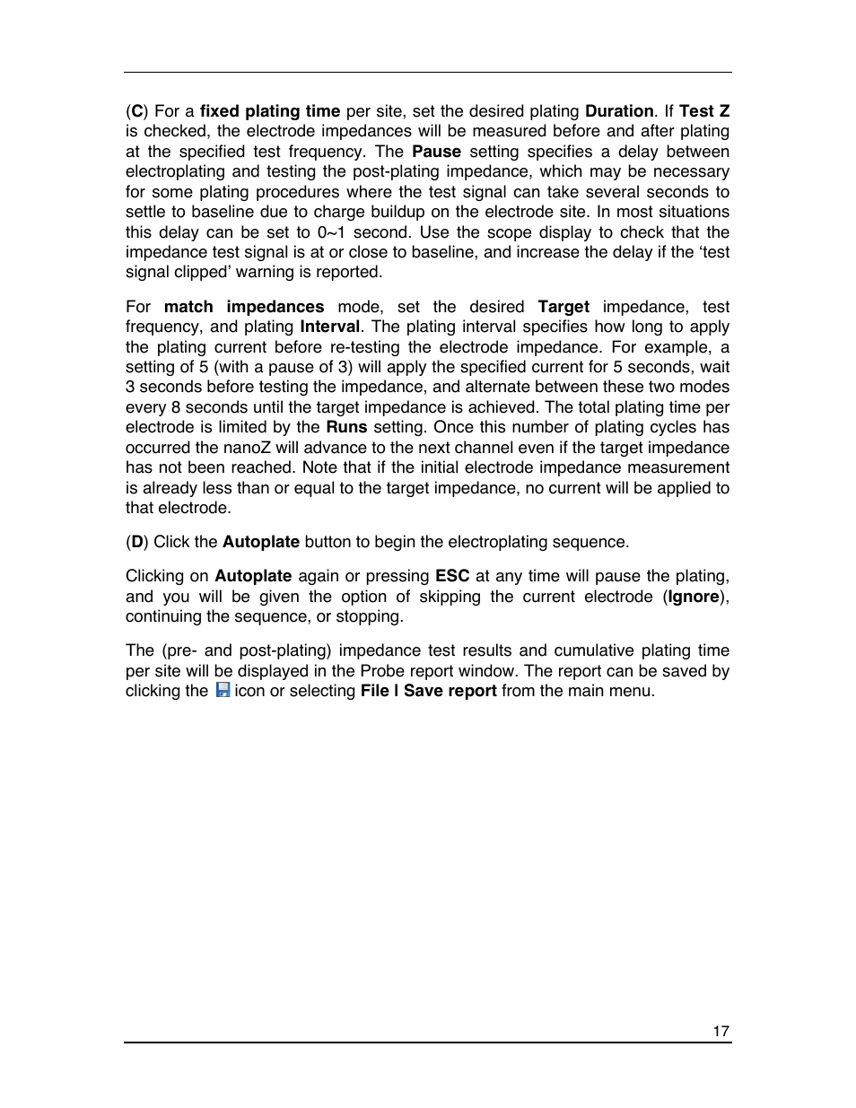 Multichannel Systems nanoZ manual User Manual | Page 21 / 45