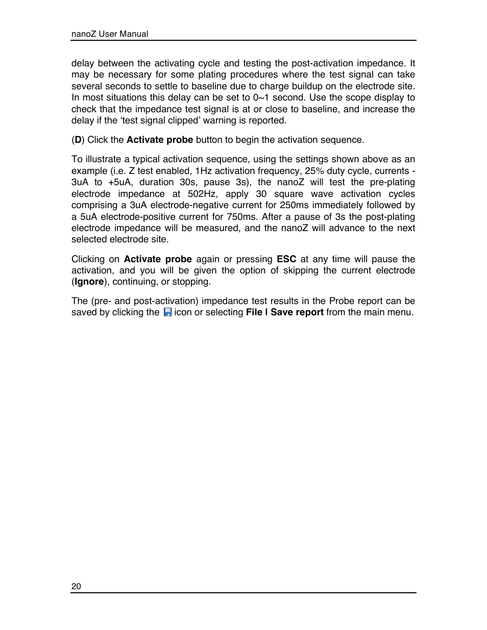 Multichannel Systems nanoZ manual User Manual | Page 24 / 45