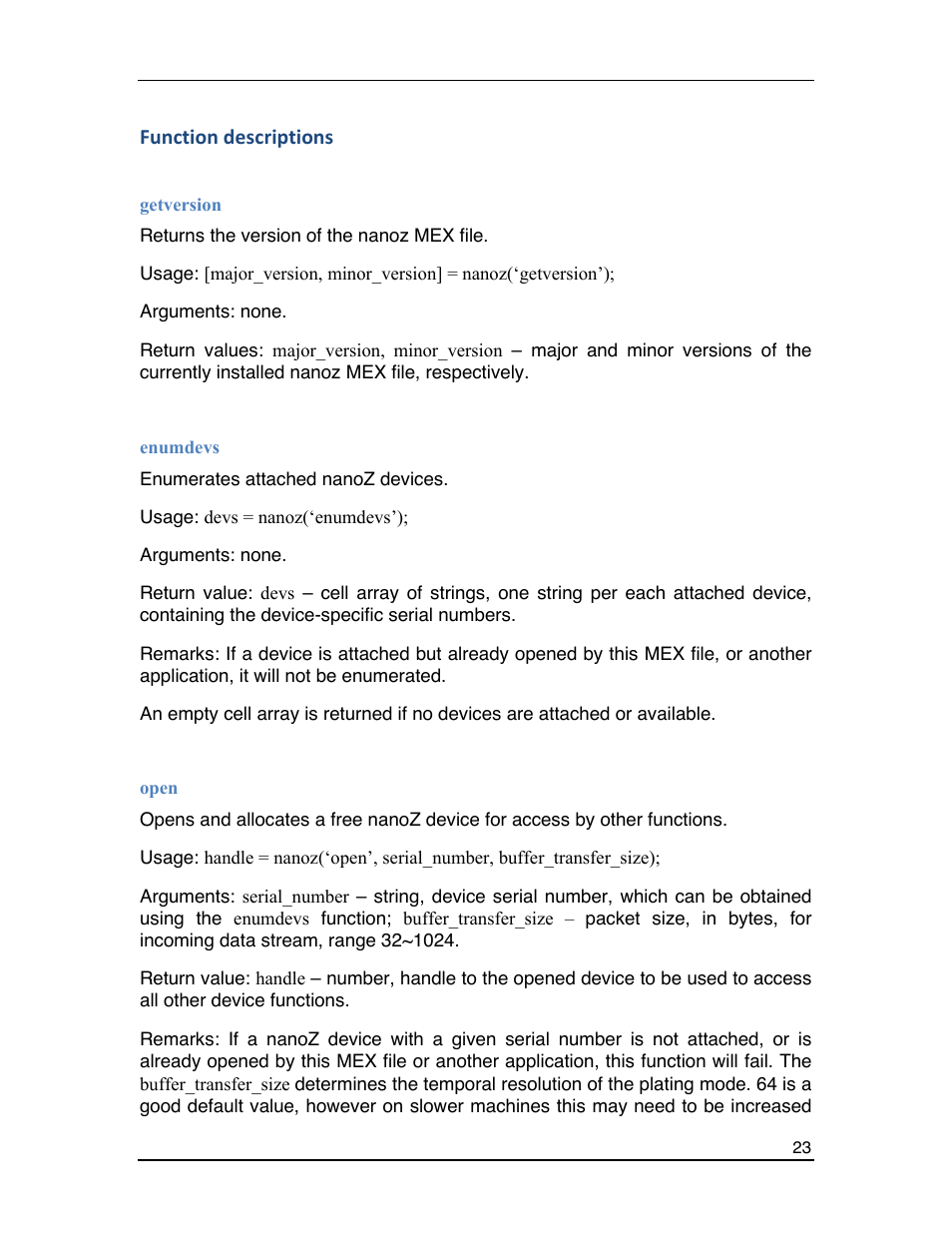 Multichannel Systems nanoZ manual User Manual | Page 27 / 45
