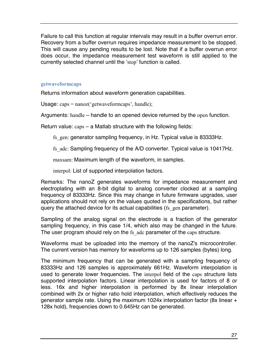 Multichannel Systems nanoZ manual User Manual | Page 31 / 45