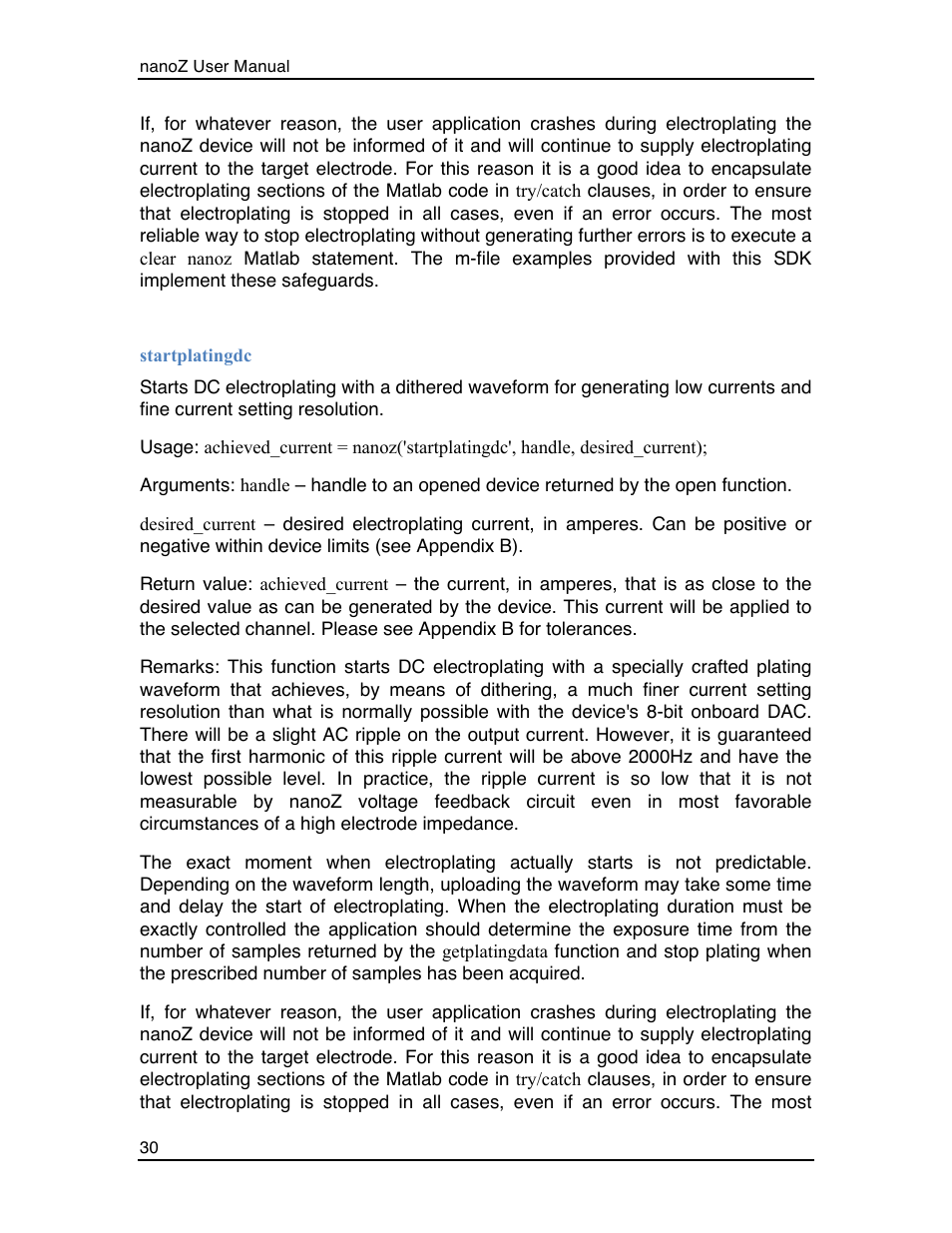 Multichannel Systems nanoZ manual User Manual | Page 34 / 45