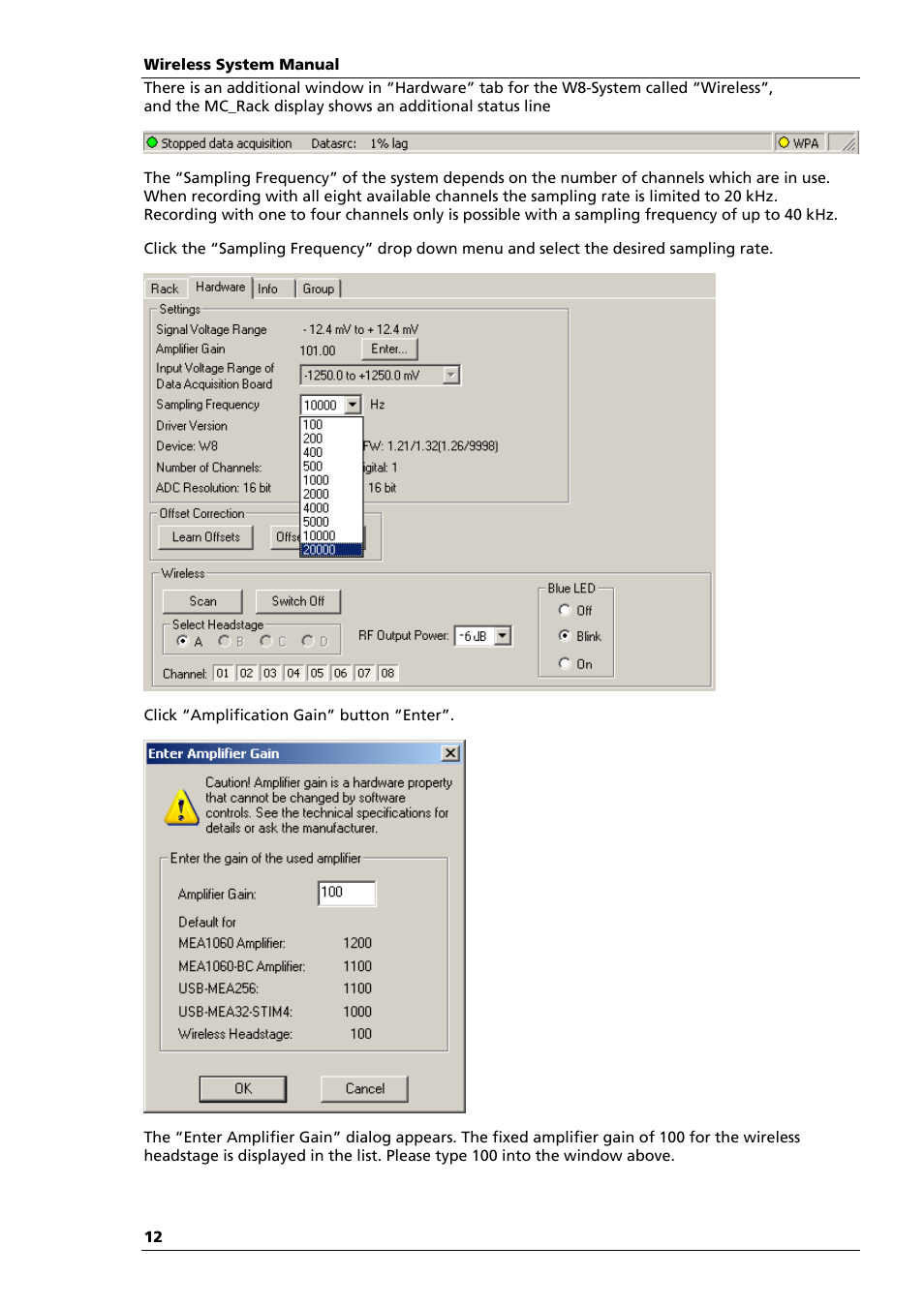 Multichannel Systems Wireless-System Manual User Manual | Page 16 / 62
