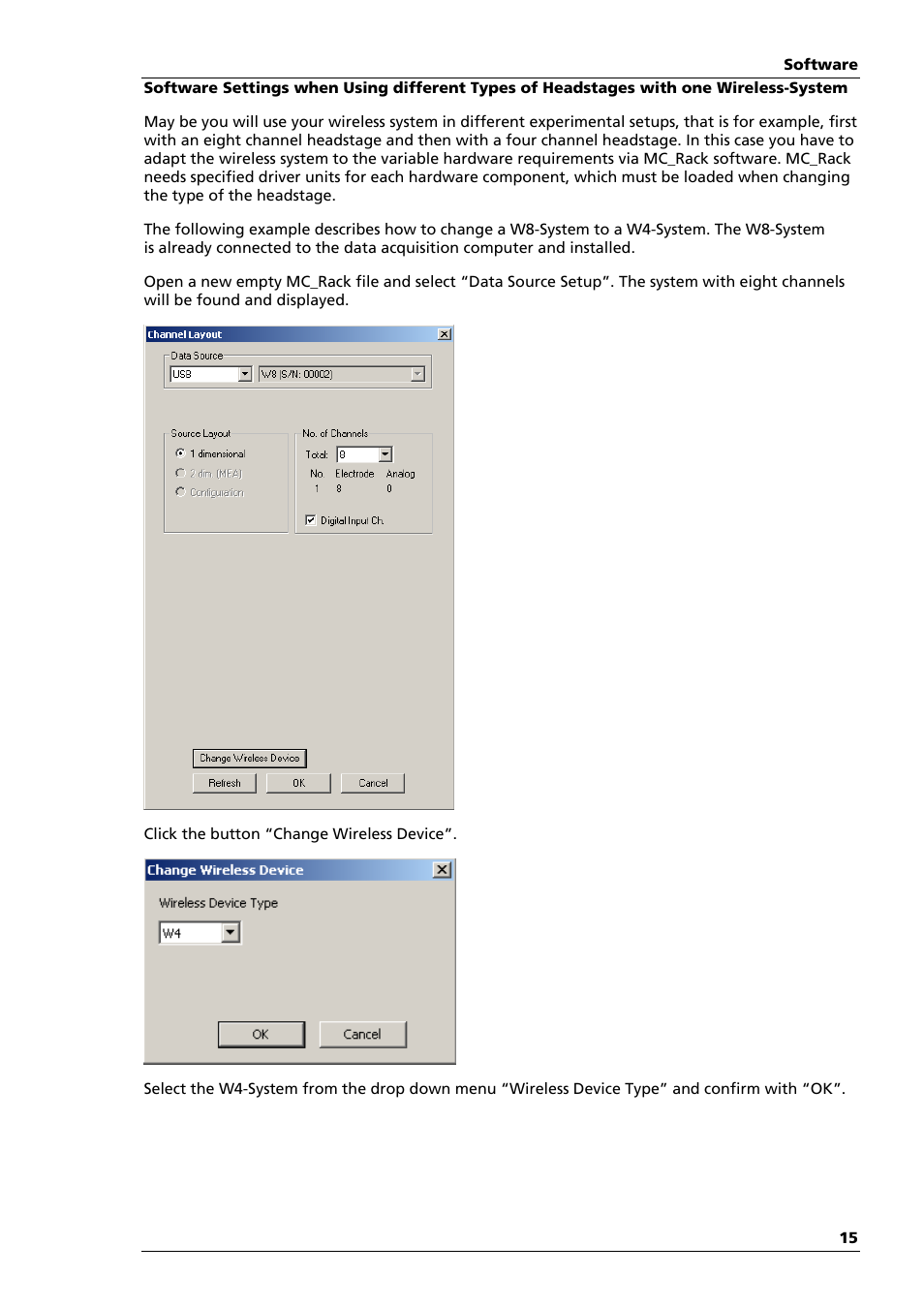 Multichannel Systems Wireless-System Manual User Manual | Page 19 / 62