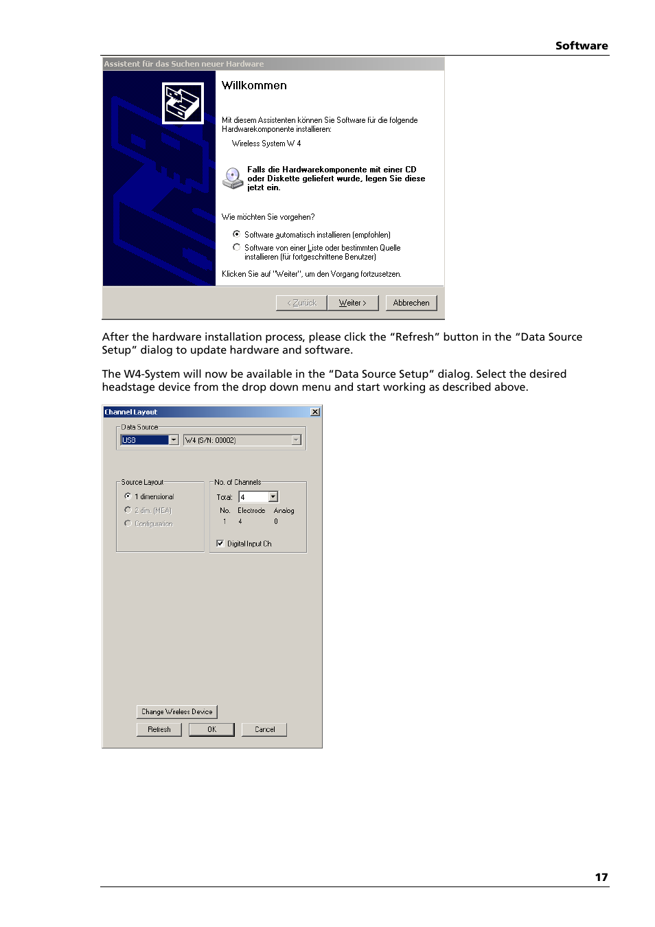 Multichannel Systems Wireless-System Manual User Manual | Page 21 / 62