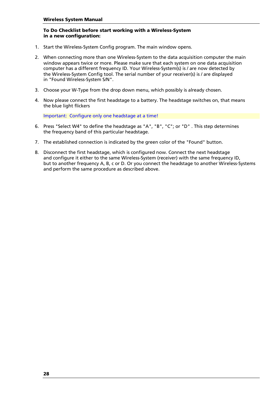 Multichannel Systems Wireless-System Manual User Manual | Page 32 / 62