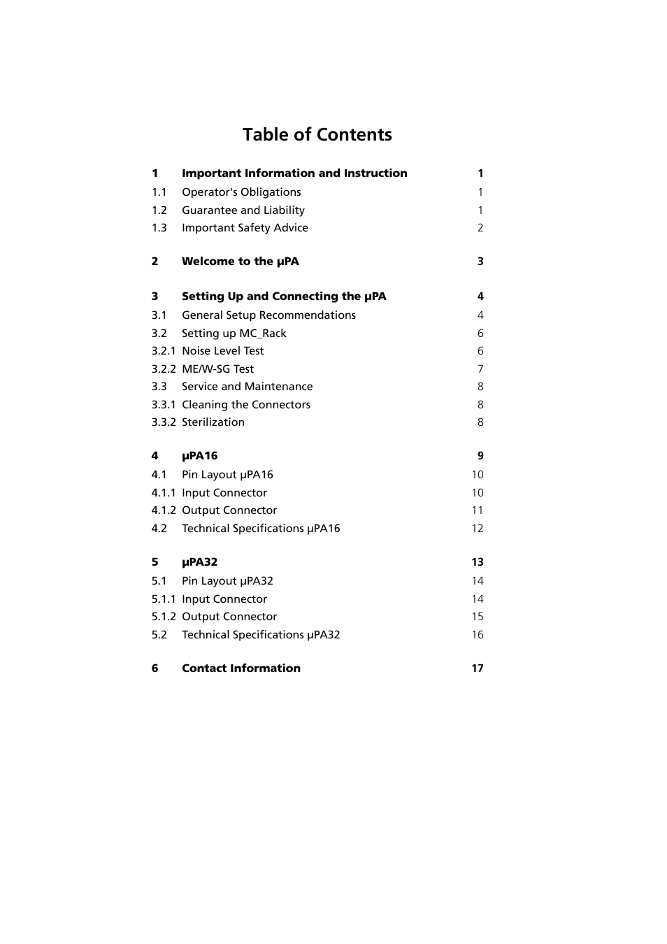 Multichannel Systems µPA16+32 Manual User Manual | Page 4 / 21