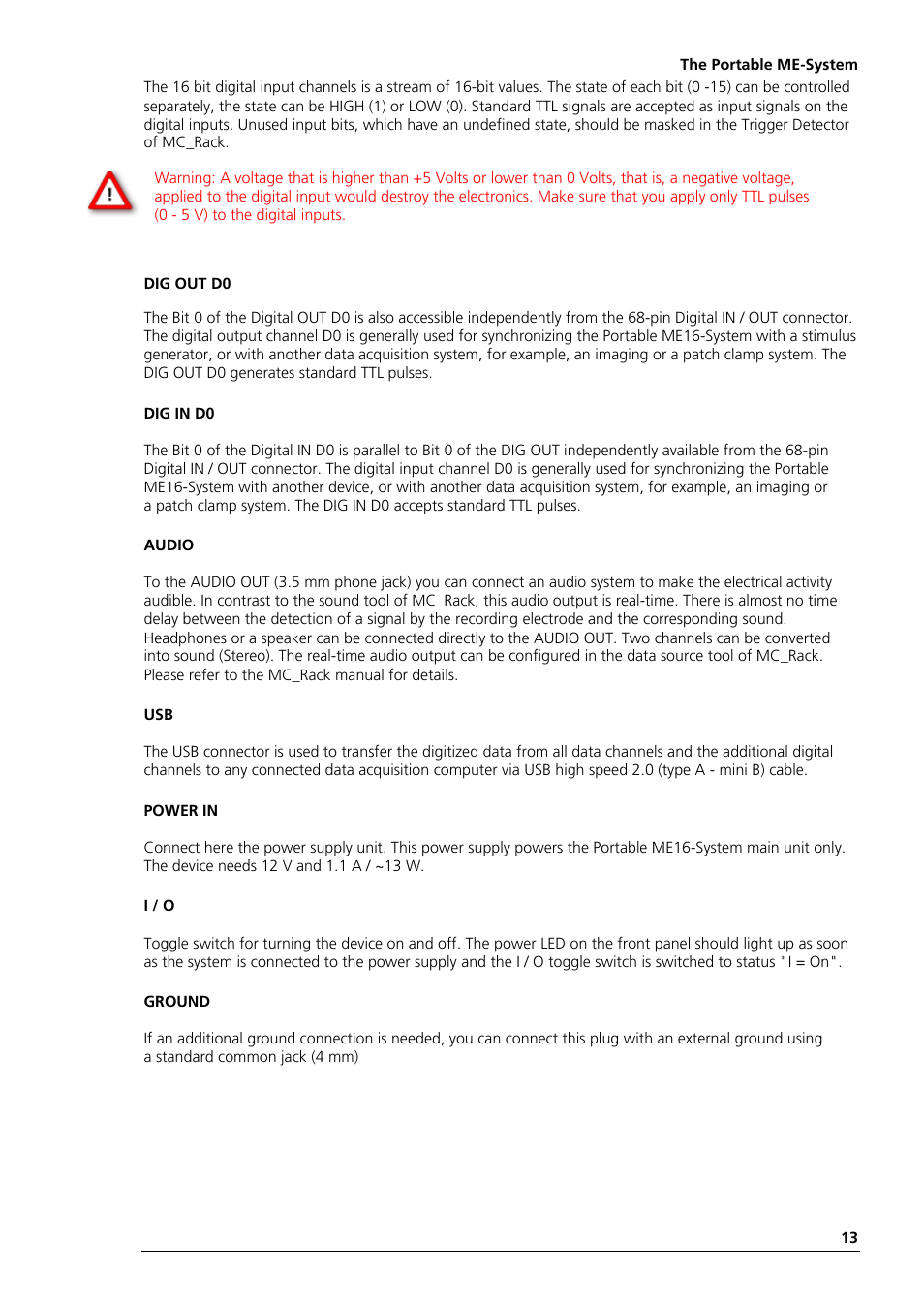 Multichannel Systems Portable_ME-System Manual User Manual | Page 17 / 45