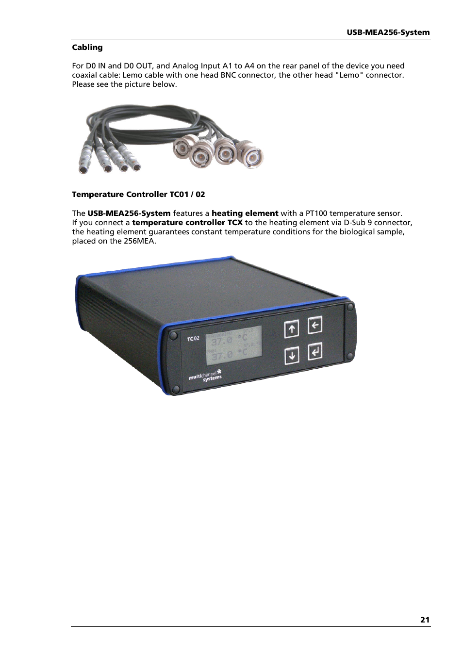 Multichannel Systems USB-MEA256-System Manual User Manual | Page 27 / 66