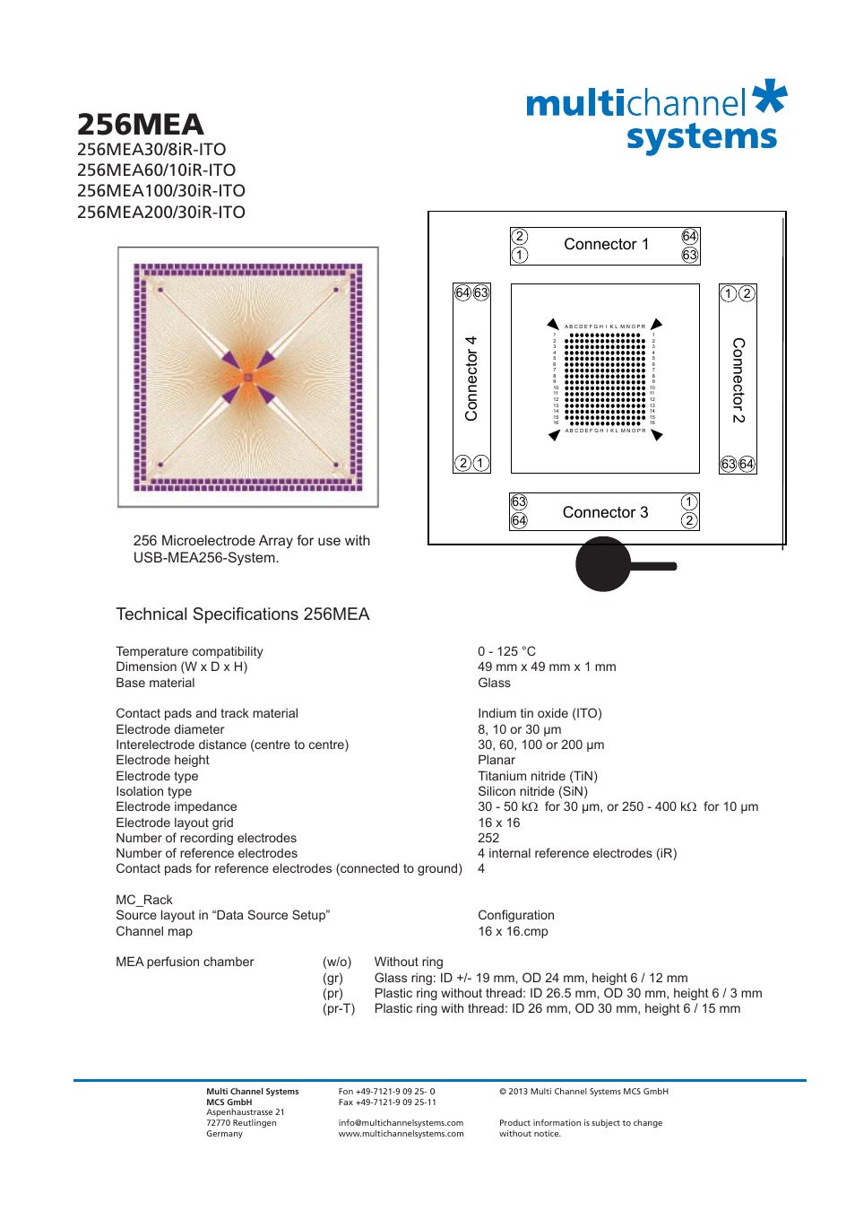 256mea | Multichannel Systems MEA Manual User Manual | Page 102 / 135