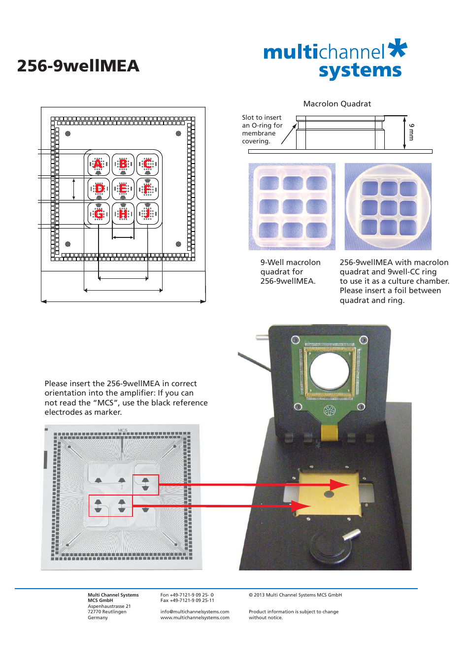 9wellmea | Multichannel Systems MEA Manual User Manual | Page 113 / 135