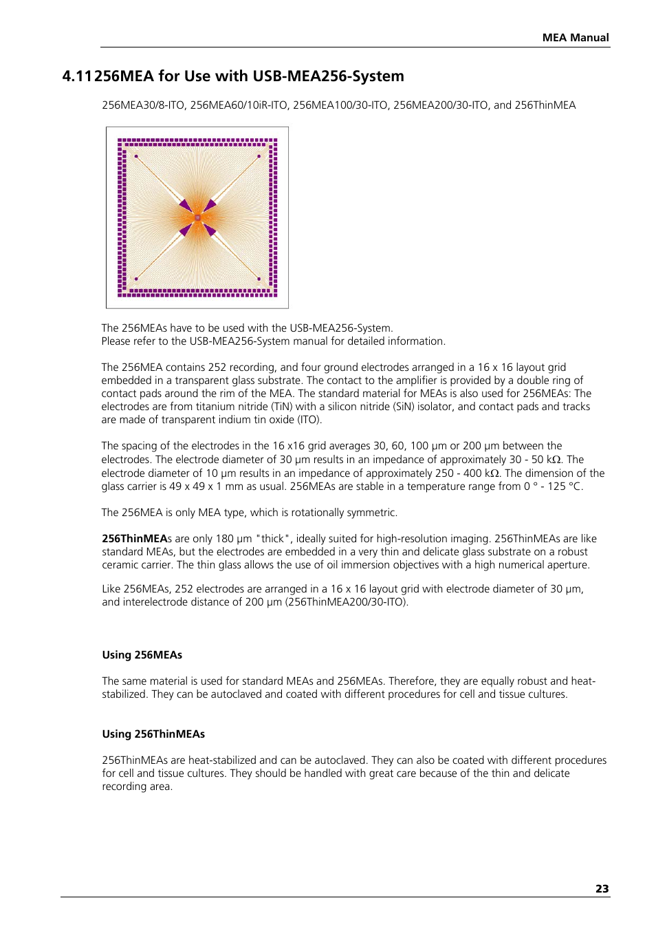 Multichannel Systems MEA Manual User Manual | Page 23 / 135