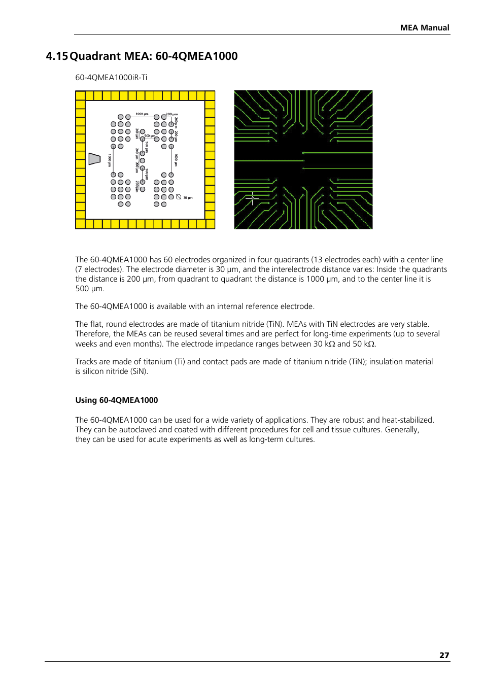 Multichannel Systems MEA Manual User Manual | Page 27 / 135