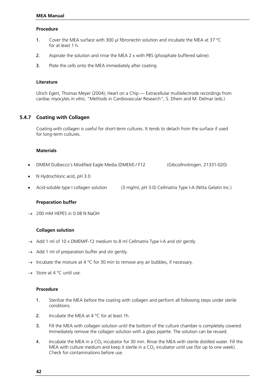 Multichannel Systems MEA Manual User Manual | Page 42 / 135