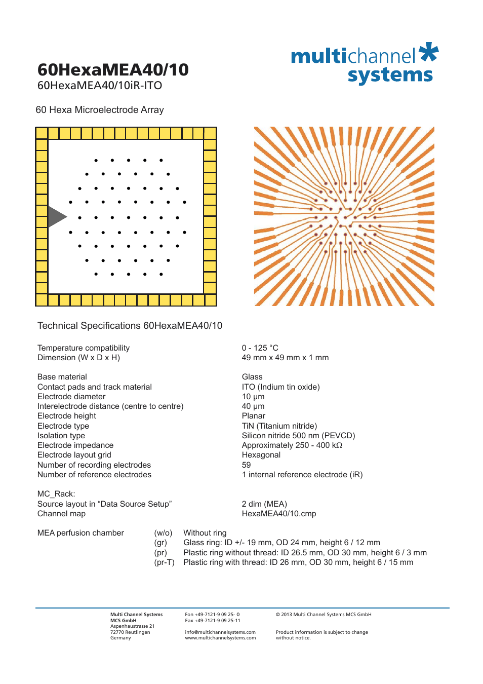 Multichannel Systems MEA Manual User Manual | Page 74 / 135