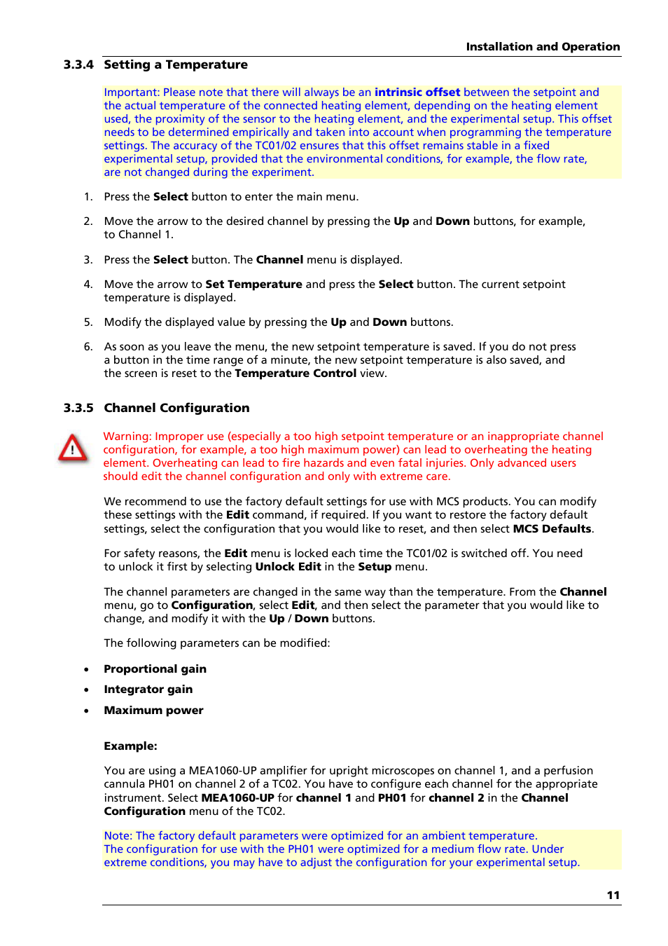 Multichannel Systems TC01-2 Manual User Manual | Page 15 / 30