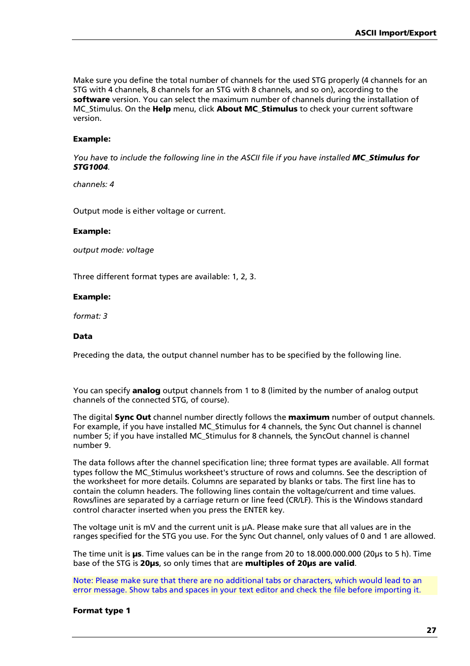 Multichannel Systems STG1000 Manual User Manual | Page 33 / 89