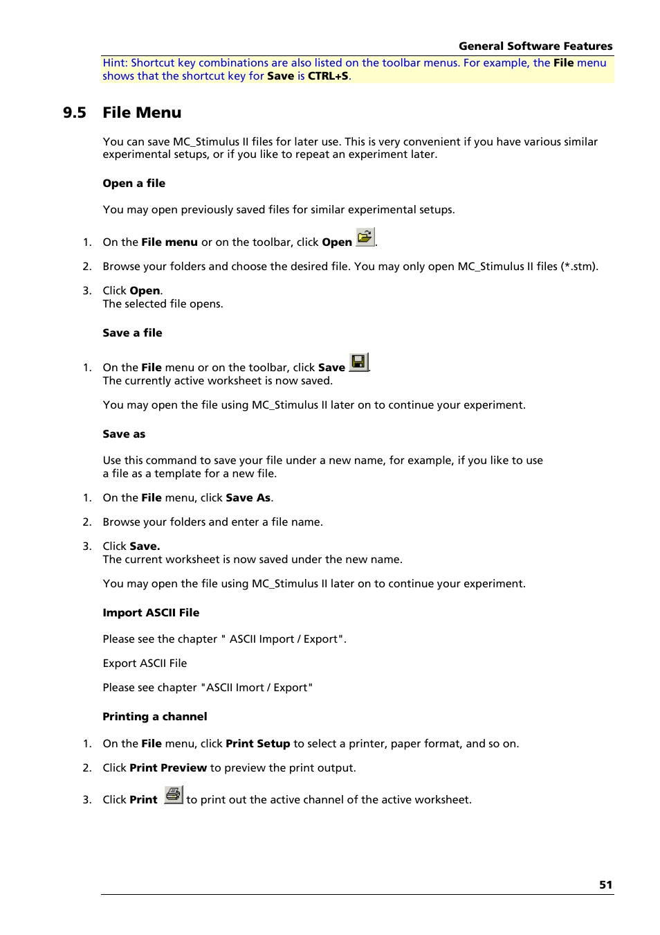 5 file menu | Multichannel Systems STG3008-FA Manual User Manual | Page 57 / 101