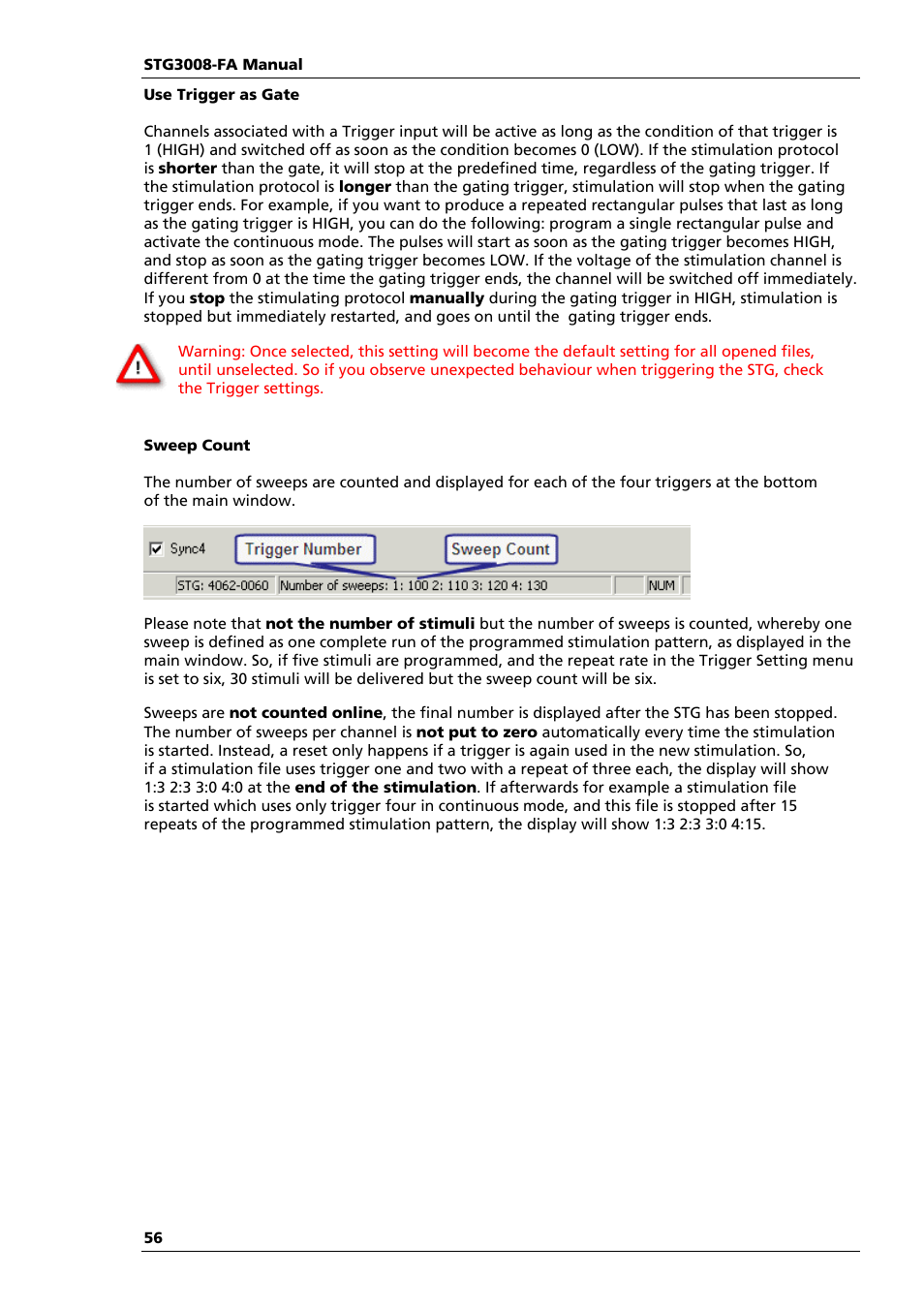 Multichannel Systems STG3008-FA Manual User Manual | Page 62 / 101