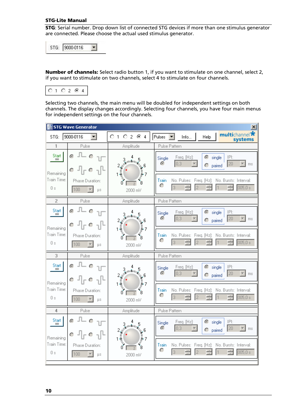 Multichannel Systems STG-Lite Manual User Manual | Page 14 / 27