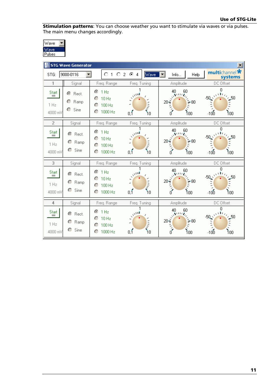 Multichannel Systems STG-Lite Manual User Manual | Page 15 / 27